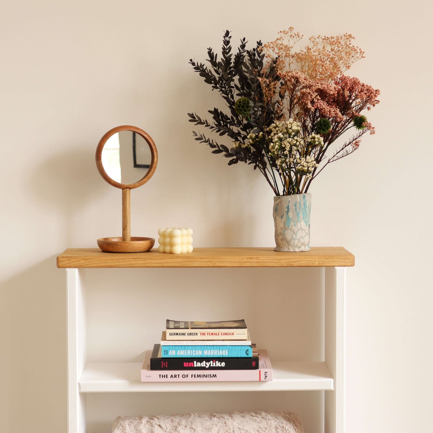 Wooden Shoe Rack Tall