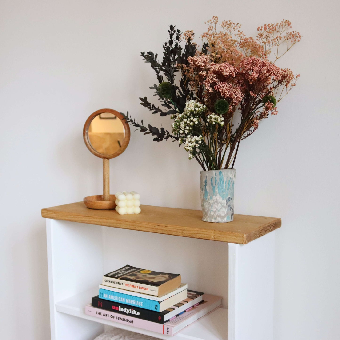 Wooden Shoe Rack Tall