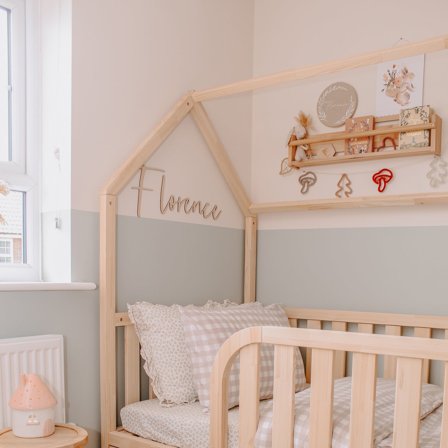 Toddler House Bed on Legs