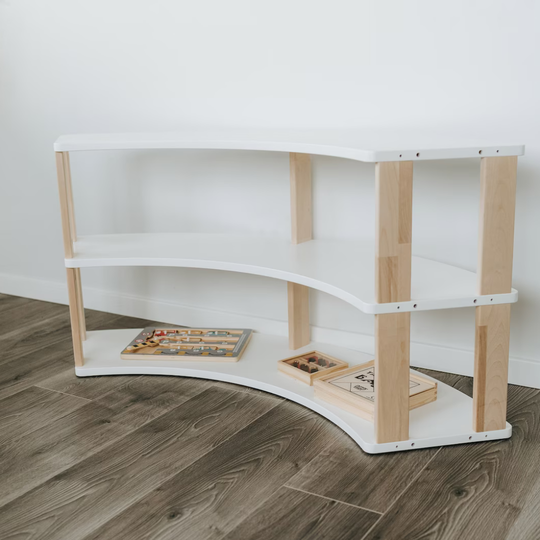 Montessori Arc Shelves