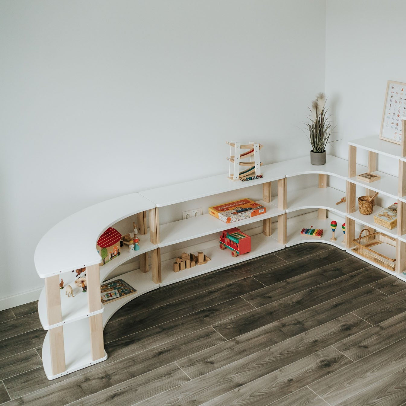 Create Your Own Modular Montessori Storage