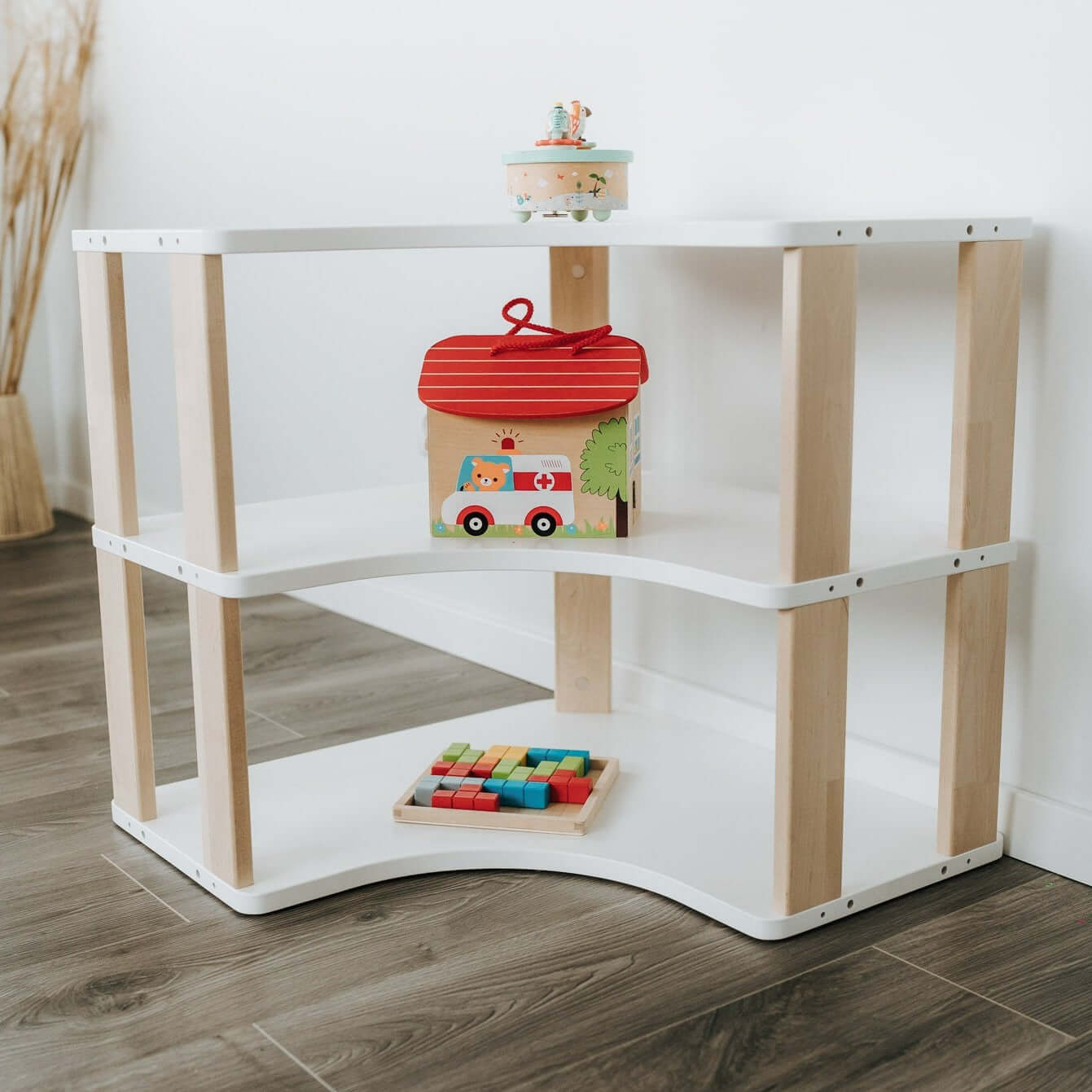 Montessori Corner Shelves