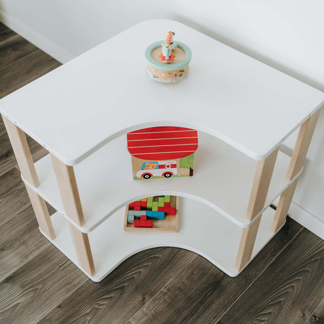 Montessori Corner Shelves