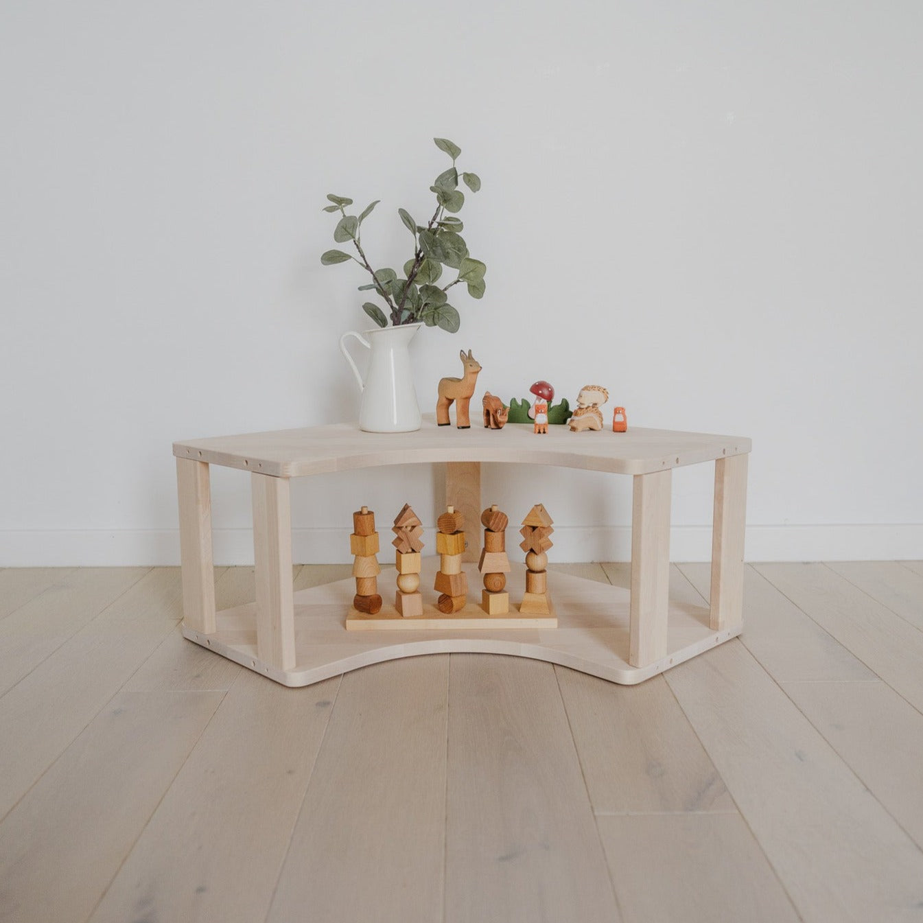 Montessori Corner Shelves