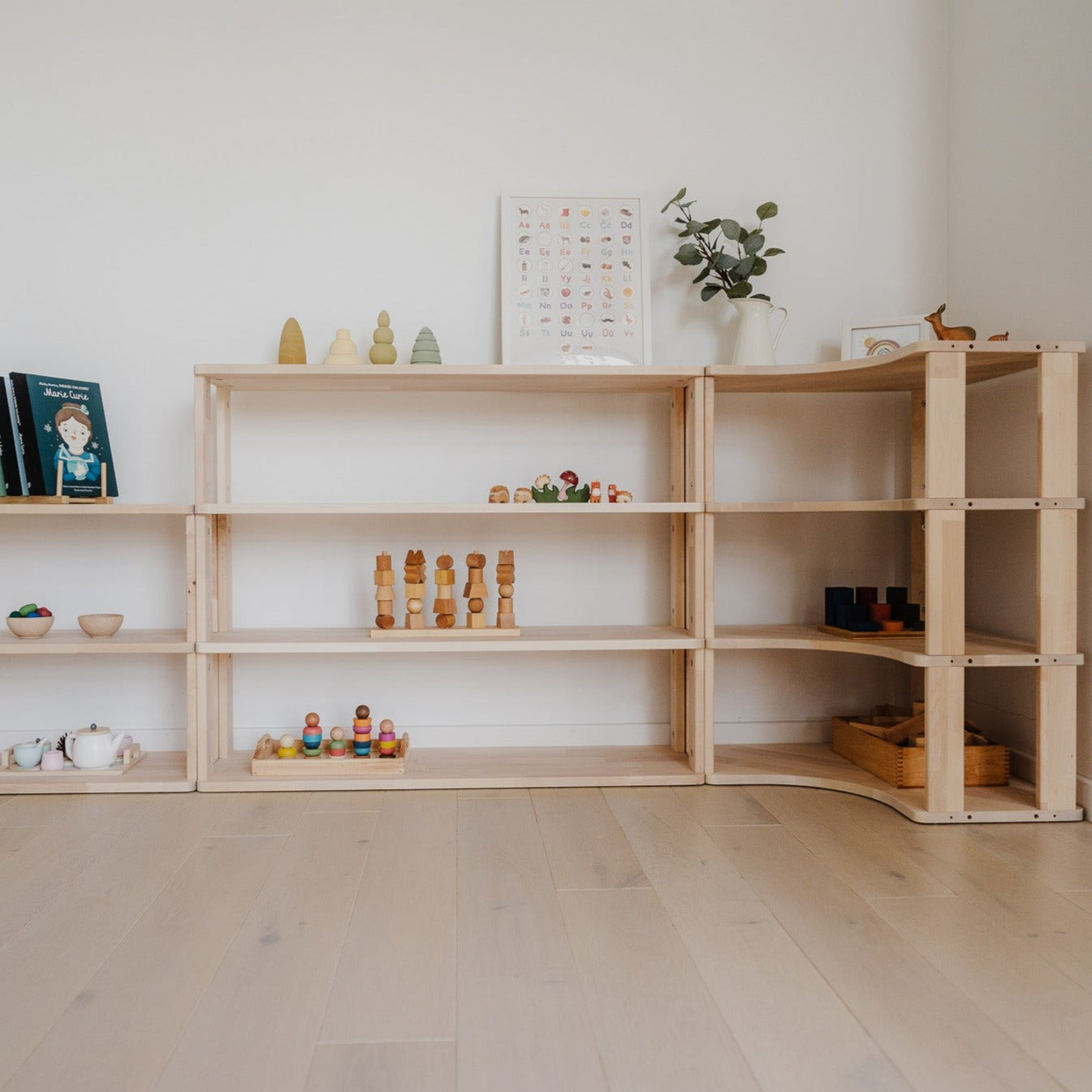 Create Your Own Modular Montessori Storage