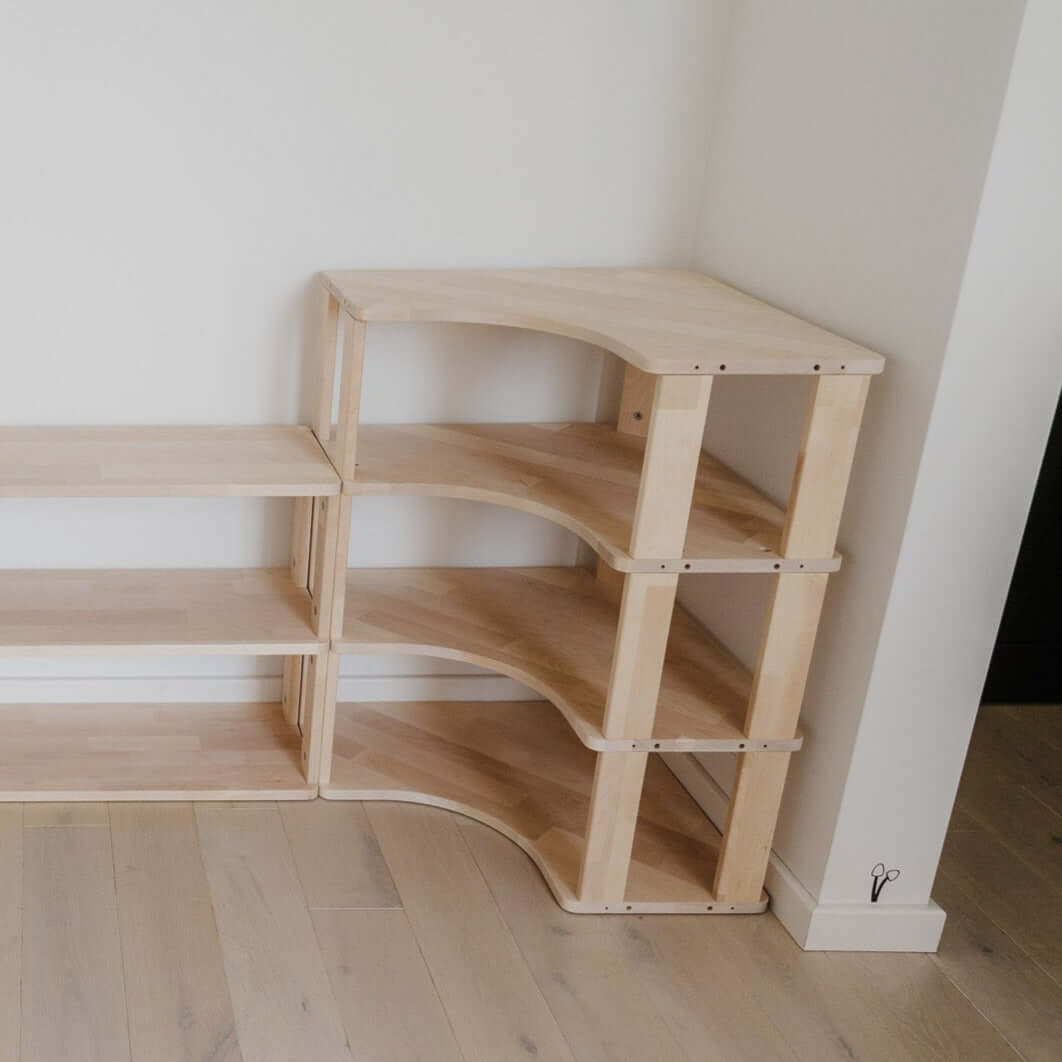 Montessori Corner Shelves