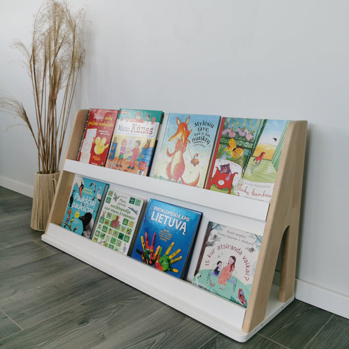 Montessori Book Rack