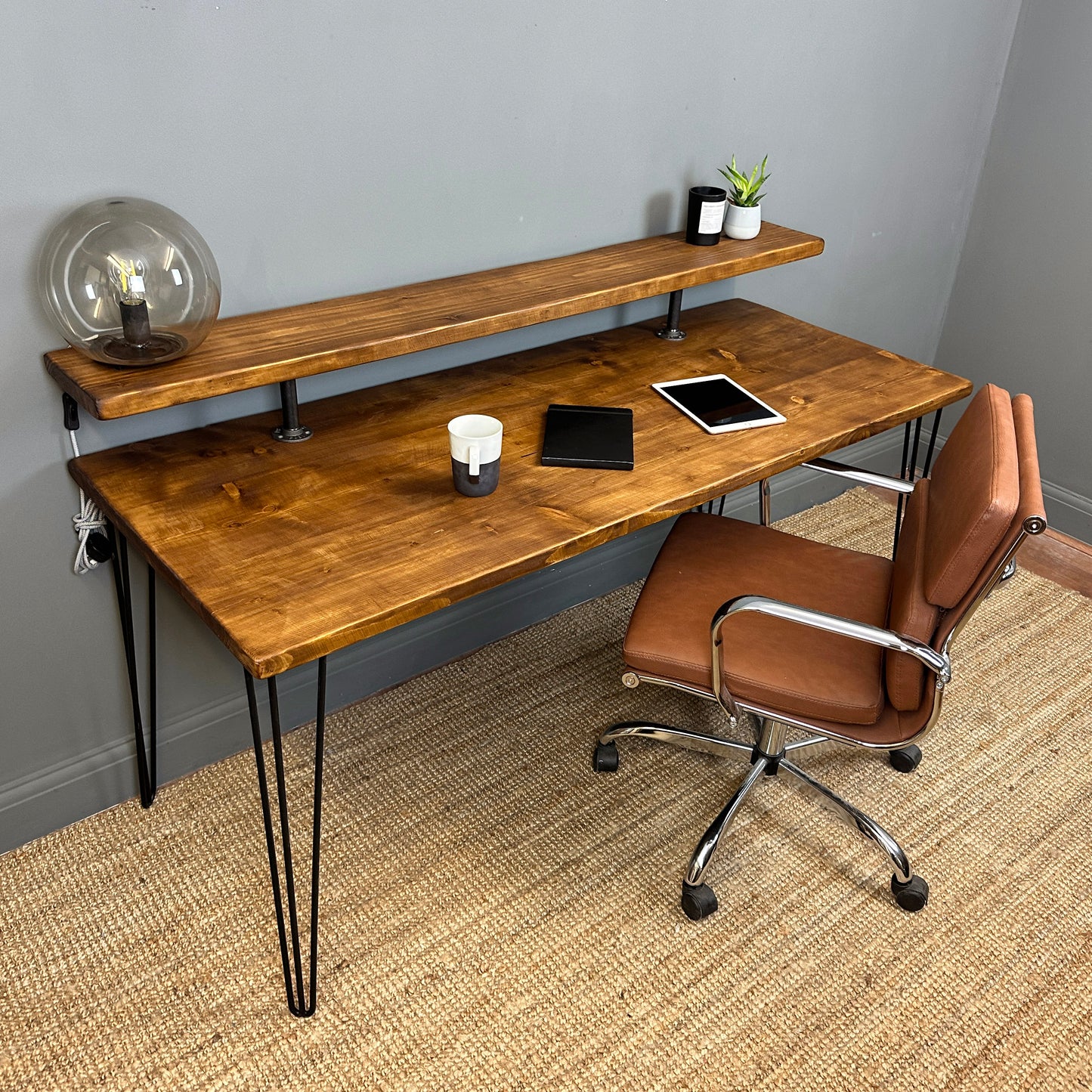 Solid Wood Desk - Custom Sized