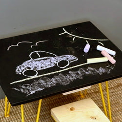 Kids Desk Chalkboard