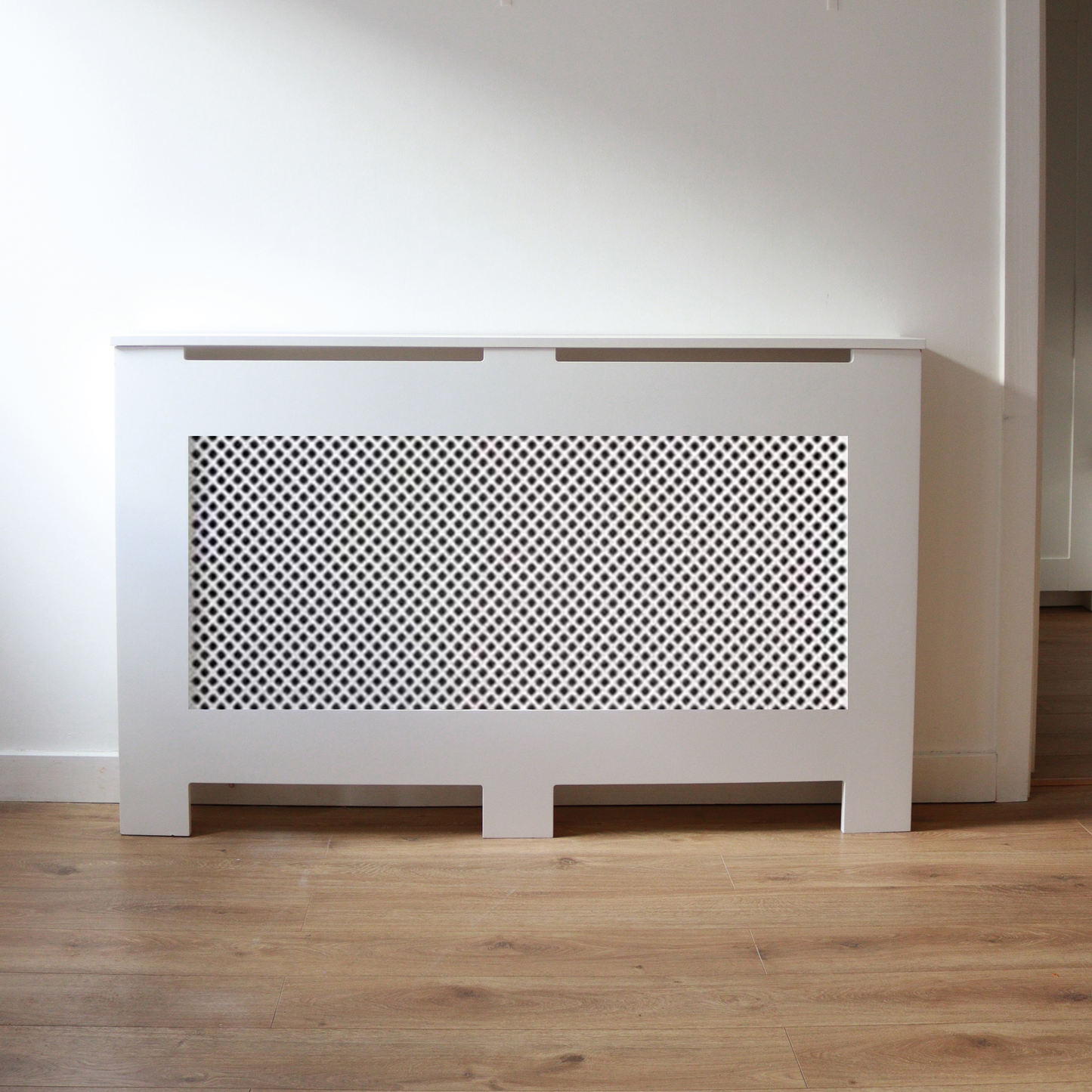 Custom Sized Radiator Cover: Diamond Front