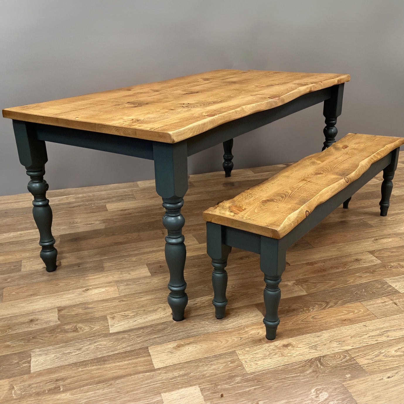 Custom Farmhouse Style Dining Table