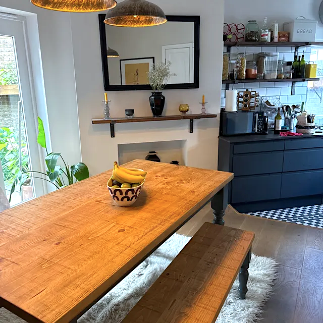 Custom Farmhouse Style Dining Table