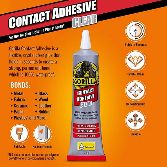 Gorilla Contact adhesive 75g