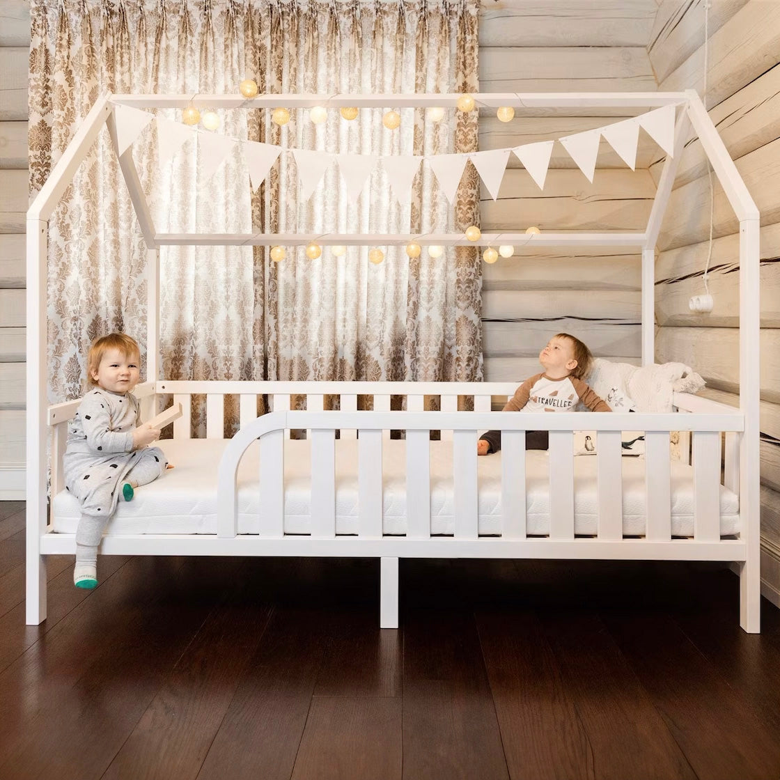 Toddler House Bed on Legs