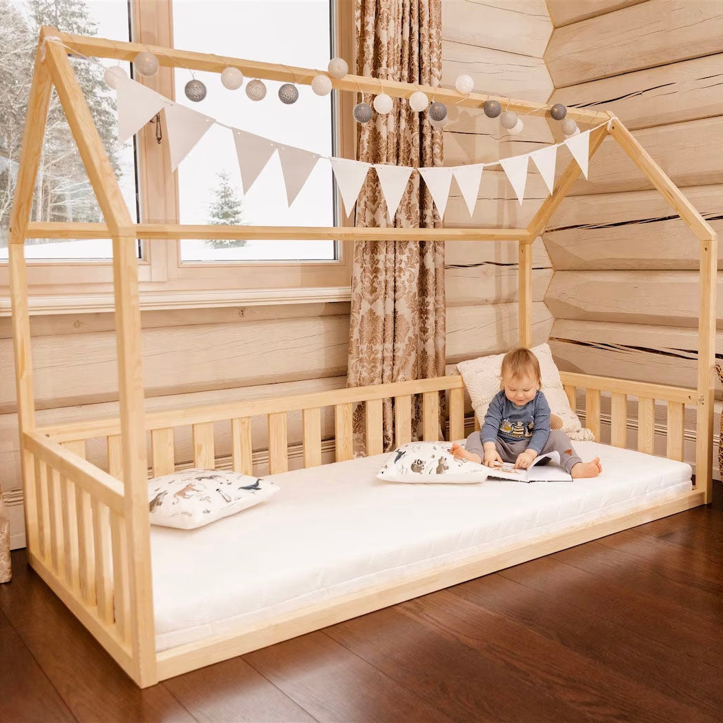 Toddler House Floor Bed