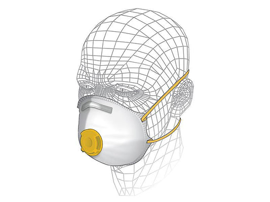 Vitrex Premium MDF Safety Mask P2