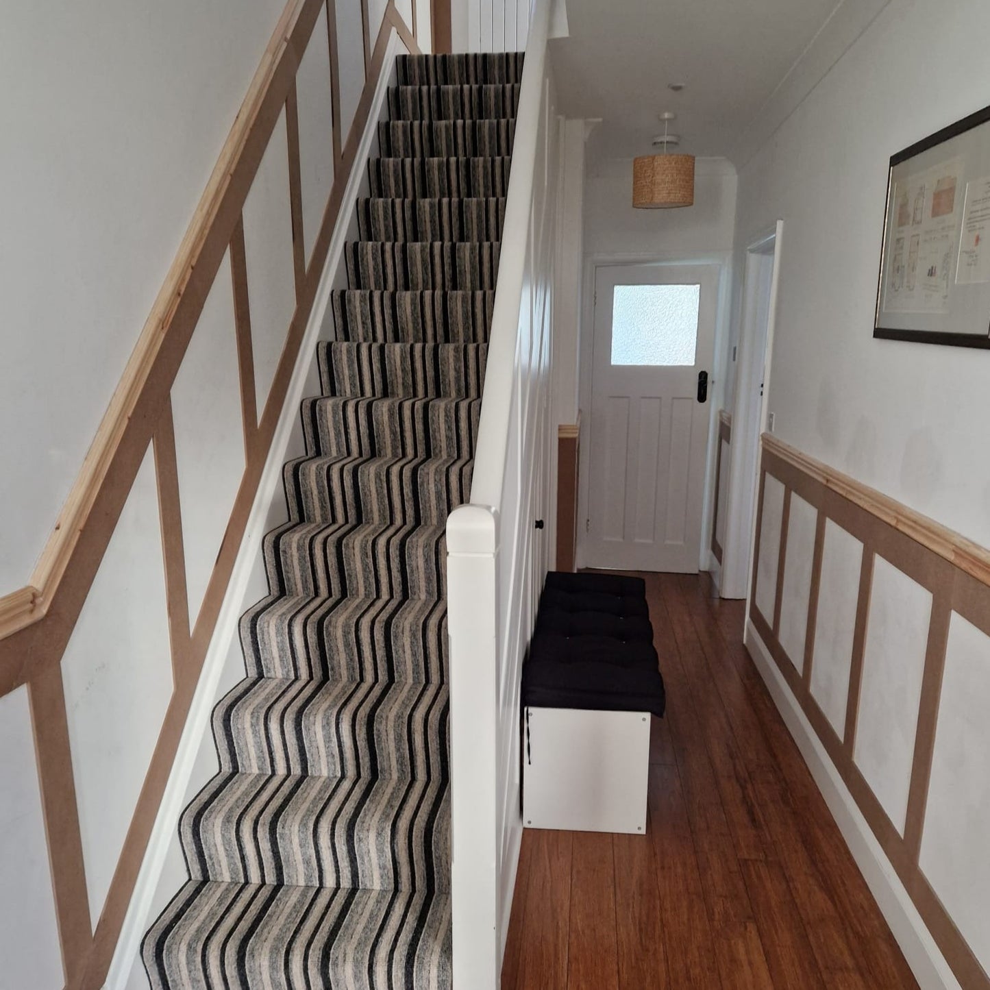 Stair Wall Panelling Kit (Shaker)