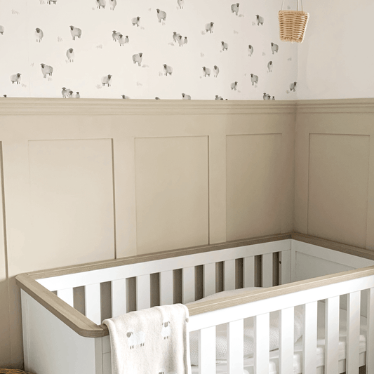 @thebeagleandthenewbuild Shaker Panelled Nursery